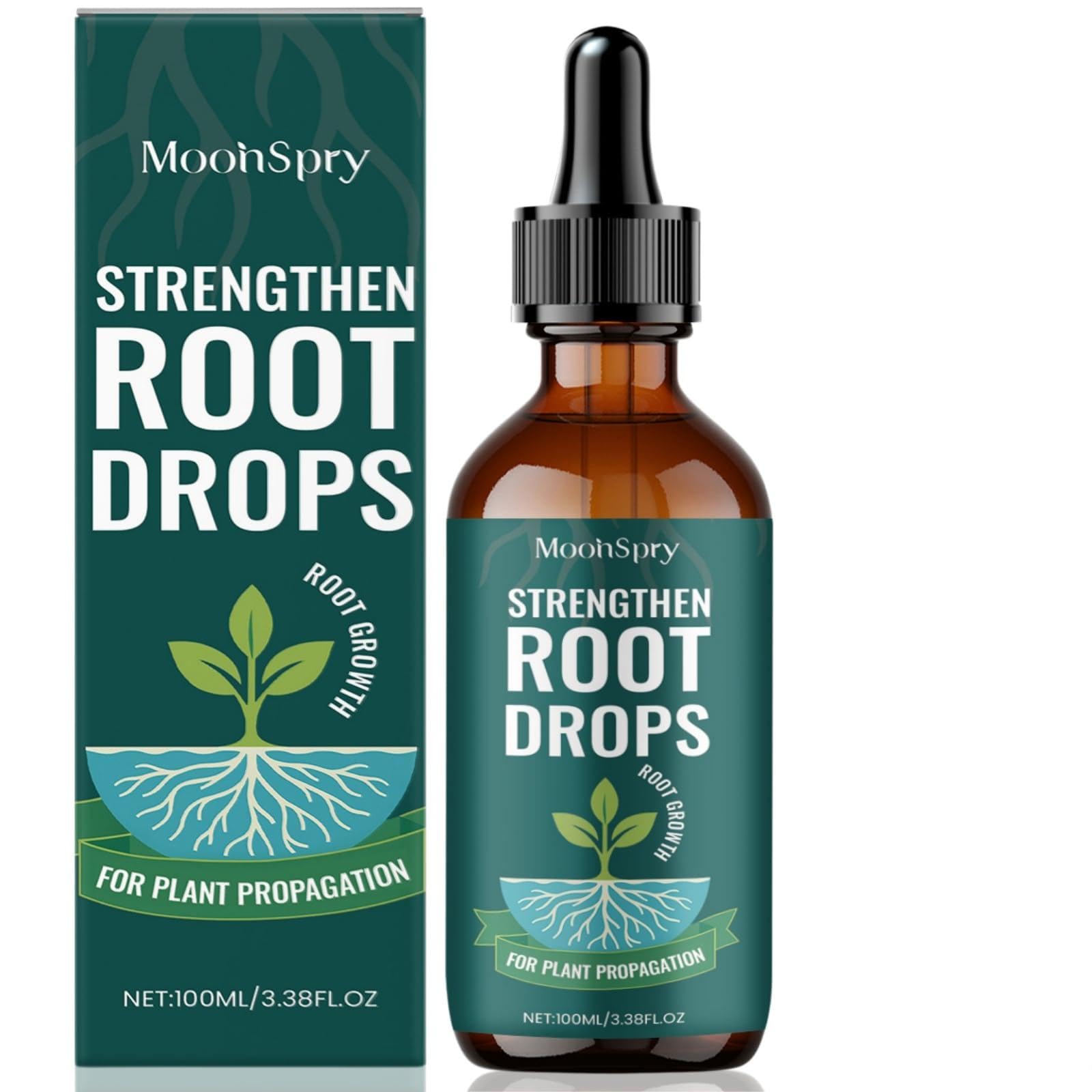 100ml Liquid Plant Rootin/g Solution,Rooting Hormone Powder & Gel for Cuttings,Root Drops,Rooting for Cuttings,Liquid Fertilizer Formula for Cut/ting,Houseplant R/ooting Powder Drops,Fast Root Grow