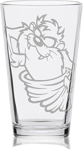 Miniatura 3 de DAFFY Engraved Pint Glass  Collect Them All! Great Cartoon Tune Drinking Gift Idea!