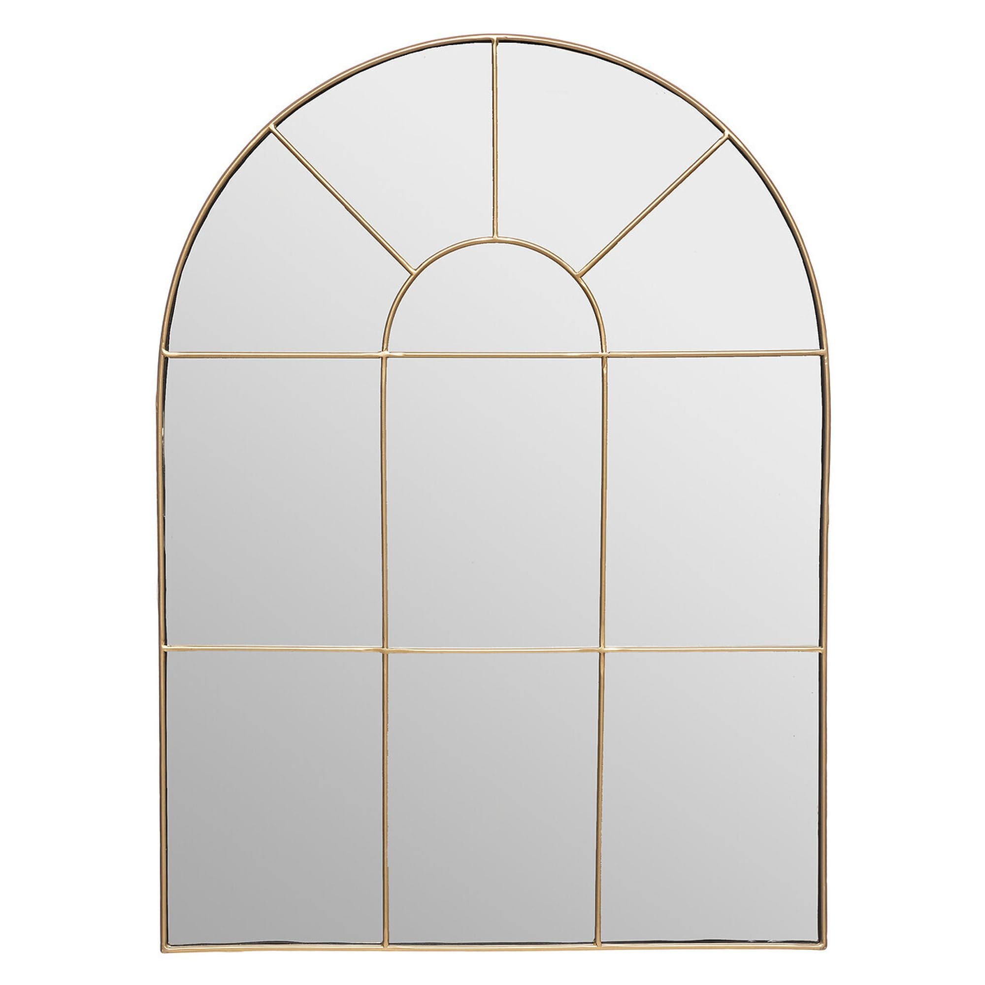 ATMOSPHERA CREATEUR D'INTERIEUR Espejo 'Monica' 54 x 74cm en Metal Dorado