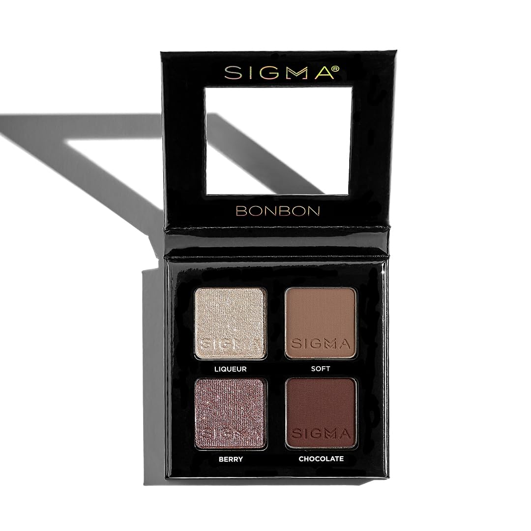 Sombra de ojos Quad Bonbon de SIGMA para mujer, 0.14 onzas
