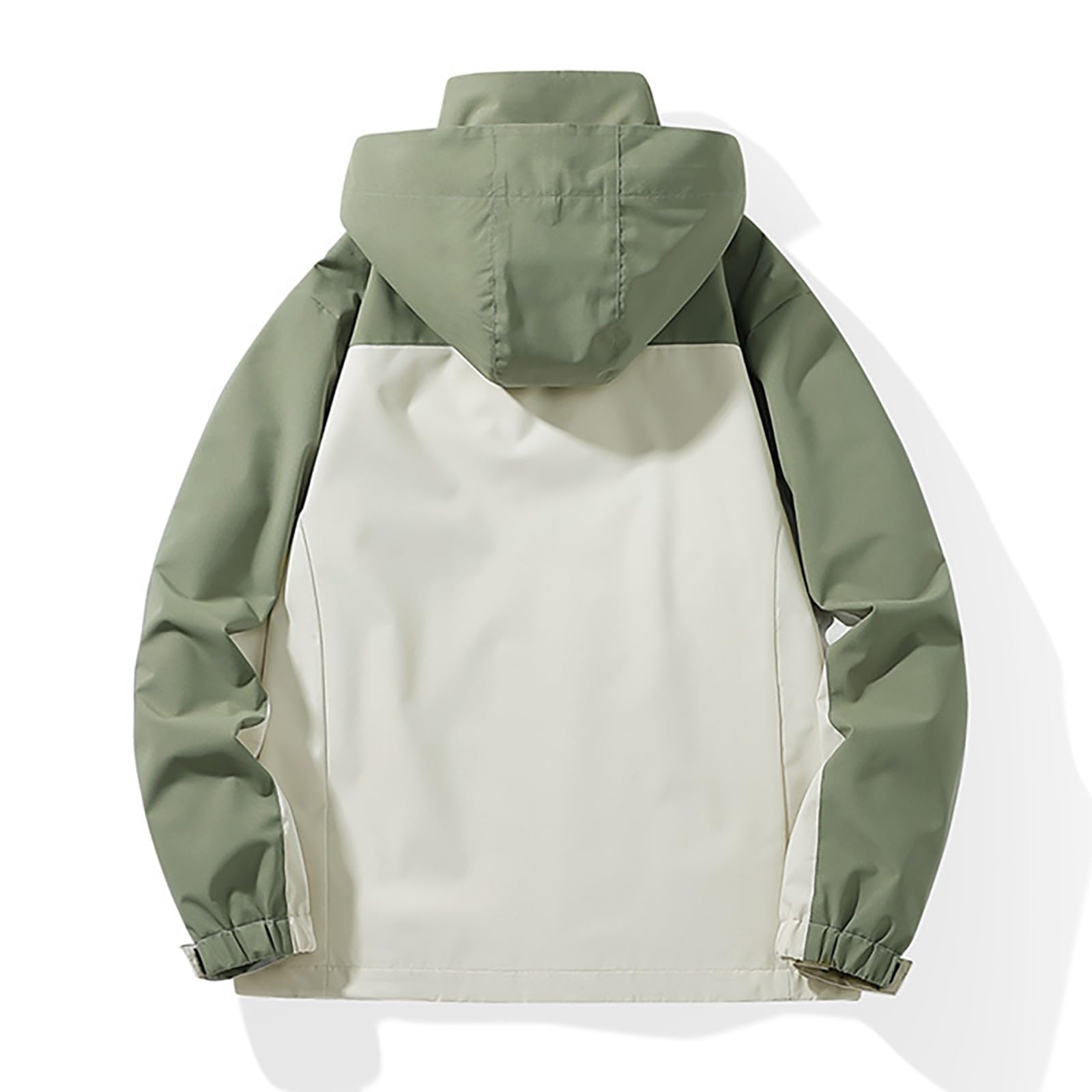 Giubbotto Impermeabile Uomo, Giacchetto Estivo Uomo, Giacca Antipioggia con Cappuccio Impermeabile da Escursionismo Leggera Trench All'aperto Softshell Uomo Estivo per L'uso Quotidiano E All'aperto