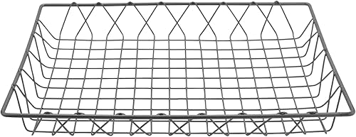 Miniatura 11 de G.E.T. 4-34418 Cesta Ovalada de 12" x 8.5", Clipper Mill de 2", Hierro Recubierto de POLIETILENO