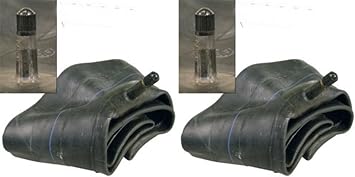 TG Brand Tube Set of 2 Tire Inner Tubes with TR13 rubber valve stems - 8 inch Combination Size Fits 4.00-8, 400-8, 4.80-8, 480-8, 4.00x8, 4.80x8