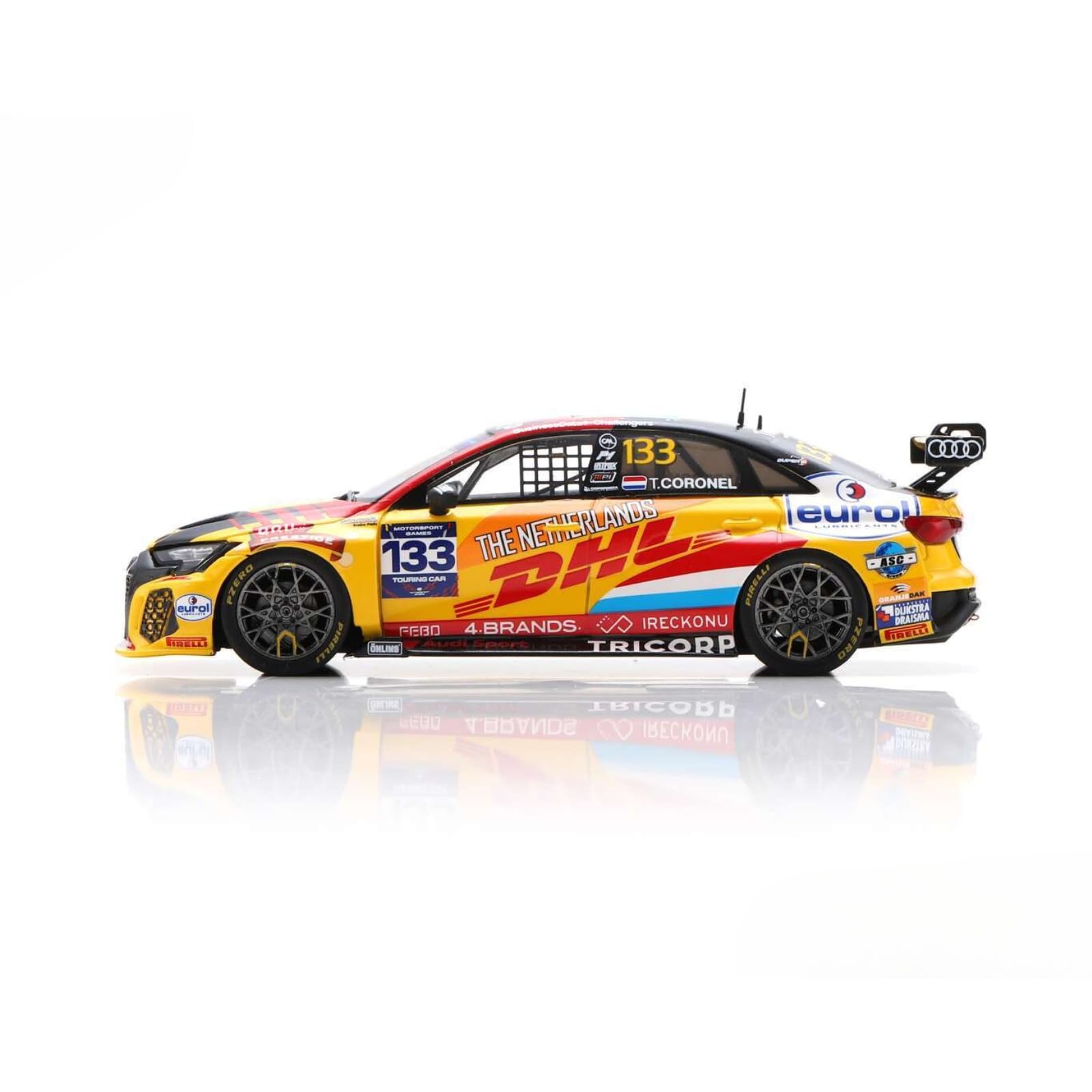 Amazon | スパーク 1/43 アウディ RS3 LMS TCR チーム オランダ