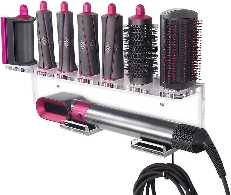 Wall Mount Holder Compatible with Dyson Airwrap Styler Acces
