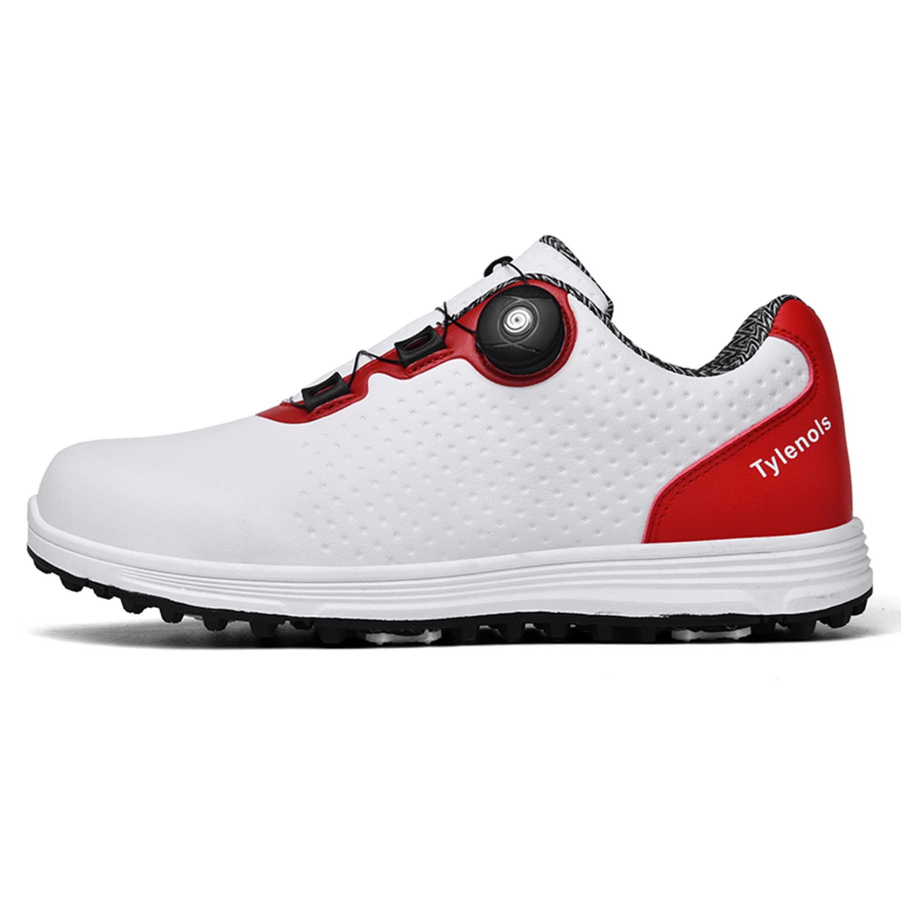 SDEQA wasserdichte Golfschuhe Für Männer Mit Drehbarer Schnalle Spikless Golf Sport Turnschuhe Große Größe Outdoor Casual