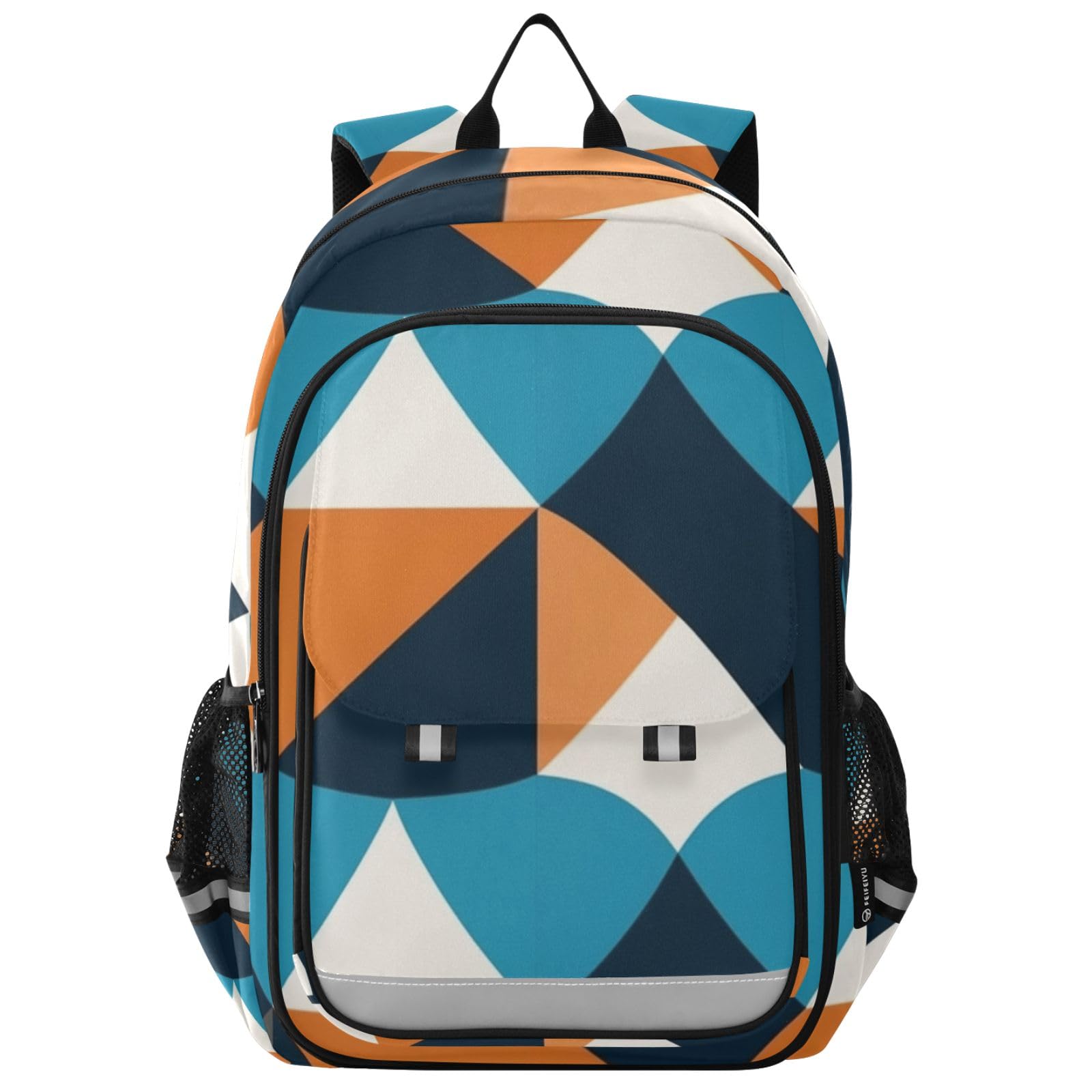 Abstract Pattern5 Laptop Backpack for Boys Girls Bookbag Travel Bag Casual Daypack School Backpack for Students