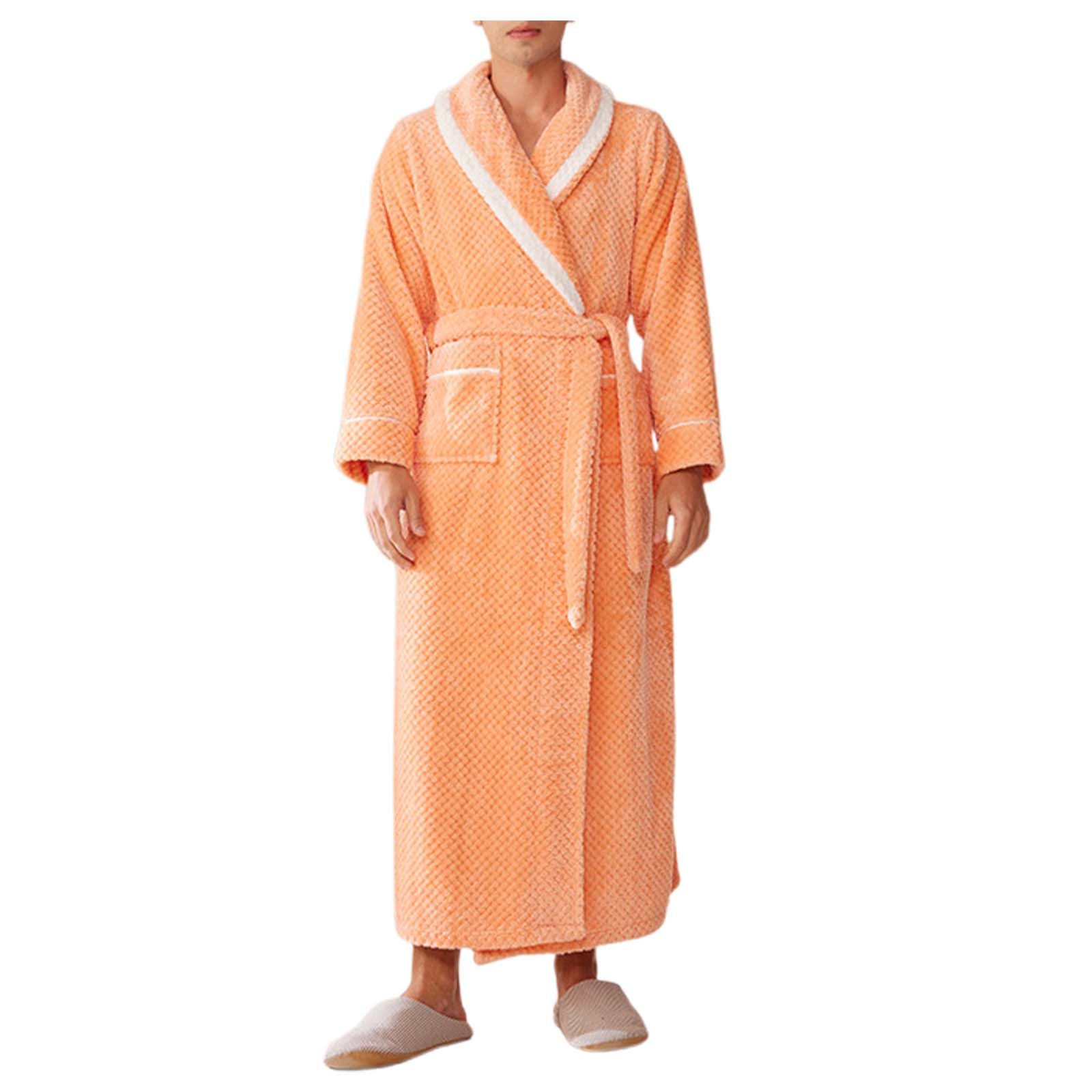 Schlafanzug Herren Lang Winter Pyjama Set Trocknend Kuschelig Hausmantel weiches und bequemes Langarmshirt Schlafanzughose Nachtwäsche Entspannungskleidung für Nacht Entspannung Winterpyjama