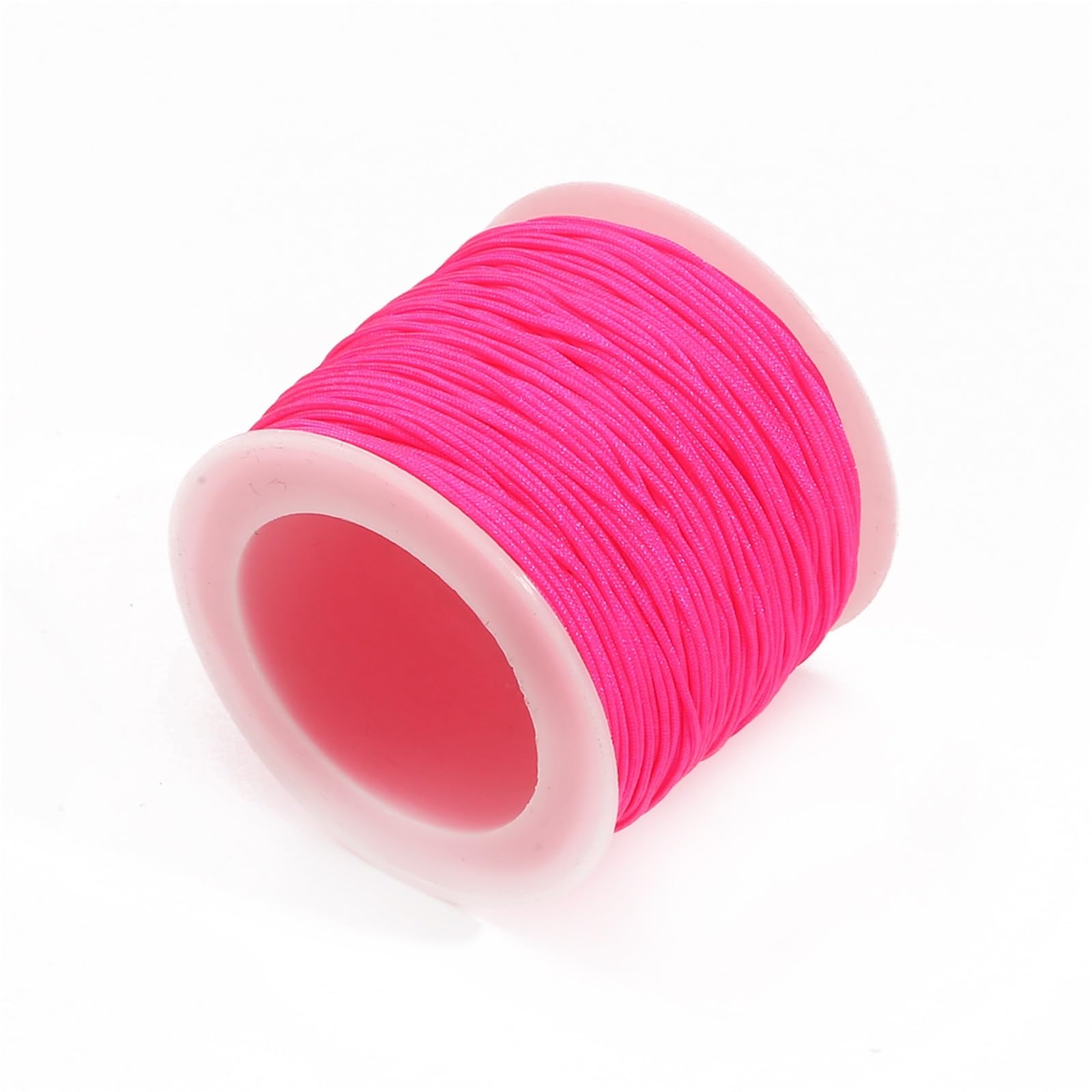 Nylon Cord Thread 20PCS 40m/lot 0.8mm Cotton Knotting Macrame Cord Nylon Thread String DIY Beading Braided Bracelet Jewelry Making for Making Bracelet, Necklace, Chinese Knot(27)