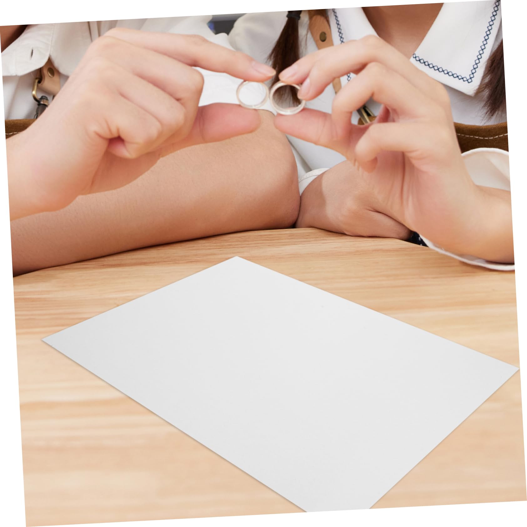 SOLUSTRE Crafting Aluminum Sheets 2pcs Rectangle Aluminum Plates Engraved Industrial Grade