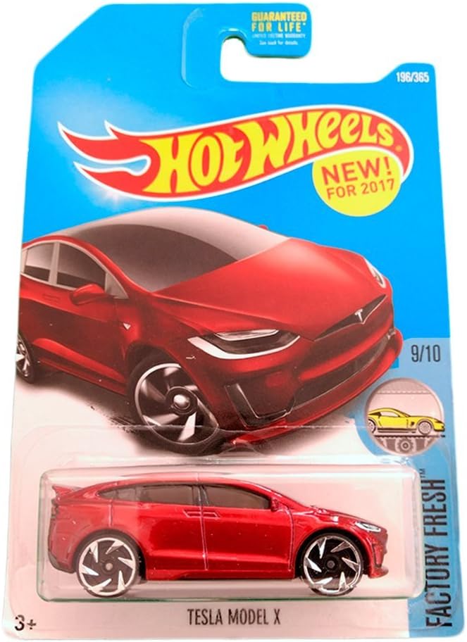 Hot Wheels Tesla Model X - Serie Factory Fresh 9/10 (Long Card)
