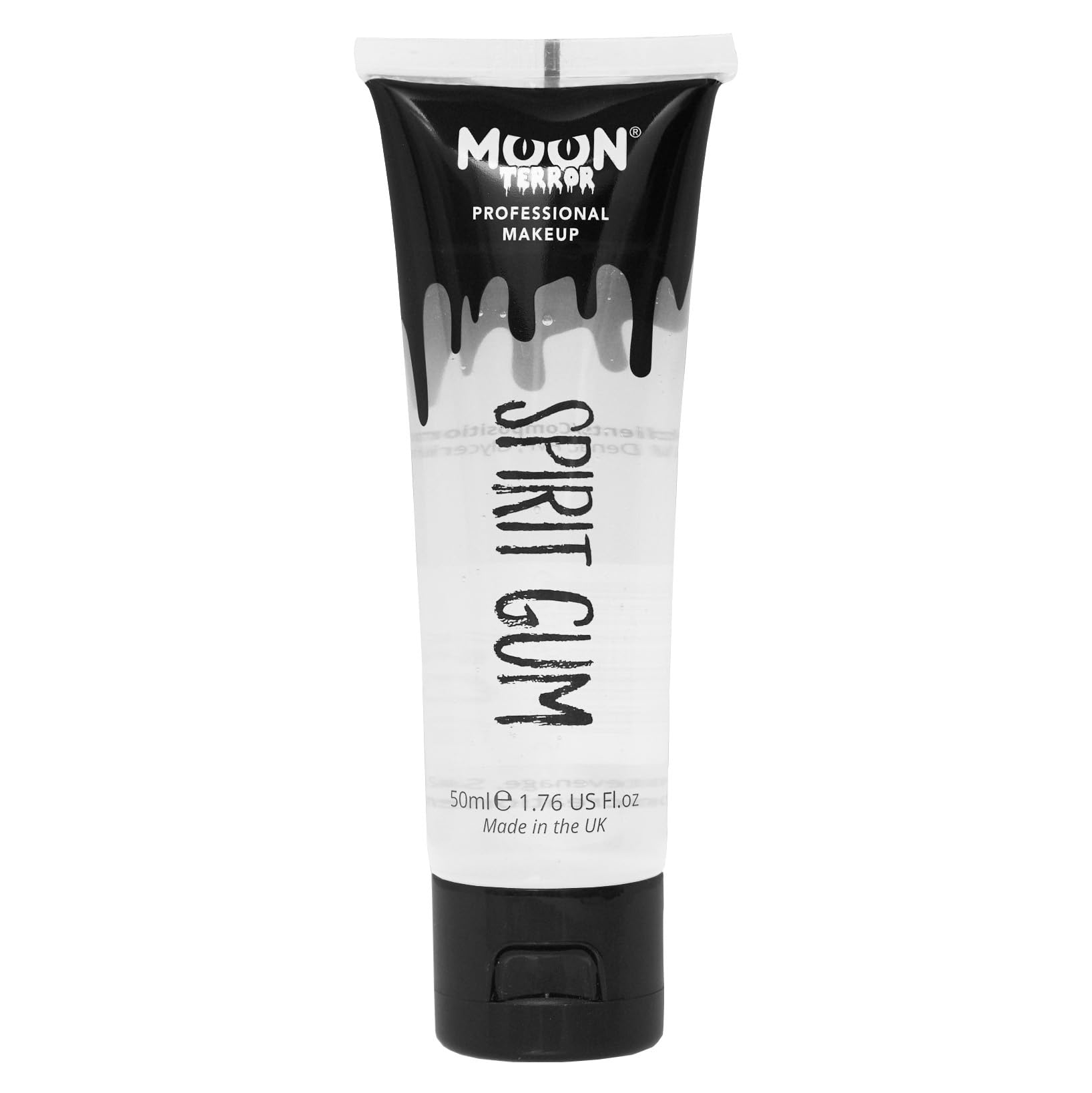 Pro FX Spirit Gum | 50ml | SFX Make up for Halloween, Glue Adhesive Fix, Body Glue for Prosthetics Glitter Jewels Hair Wigs Special Effects Make up