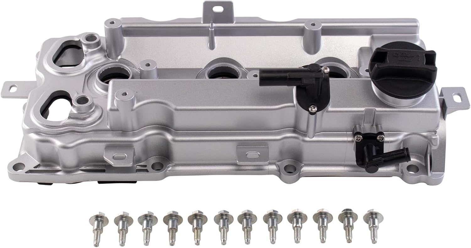 TRQ Ignition Coil Kit 8 Piece Valve Cover Compatible with 2009-2014 Nissan Maxima 2015-2021 Maxima 2015-2018 Altima 2015-2021 Murano 2015-2017 Pathfinder 2015-2017 INFINITI QX60 2016-2017 Altima