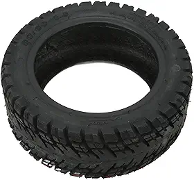 90/65-6,5 Pneu Pneu Elétrico Scooter, Borracha Espessada Anti -deslizamento de 11 Polegadas Pneu a Câmara de Câmara para Dias de Neve e Chuva