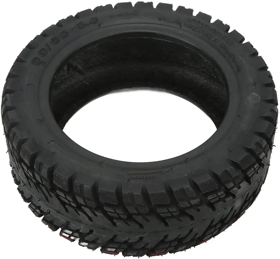 90/65-6,5 Pneu Pneu Elétrico Scooter, Borracha Espessada Anti -deslizamento de 11 Polegadas Pneu a Câmara de Câmara para Dias de Neve e Chuva