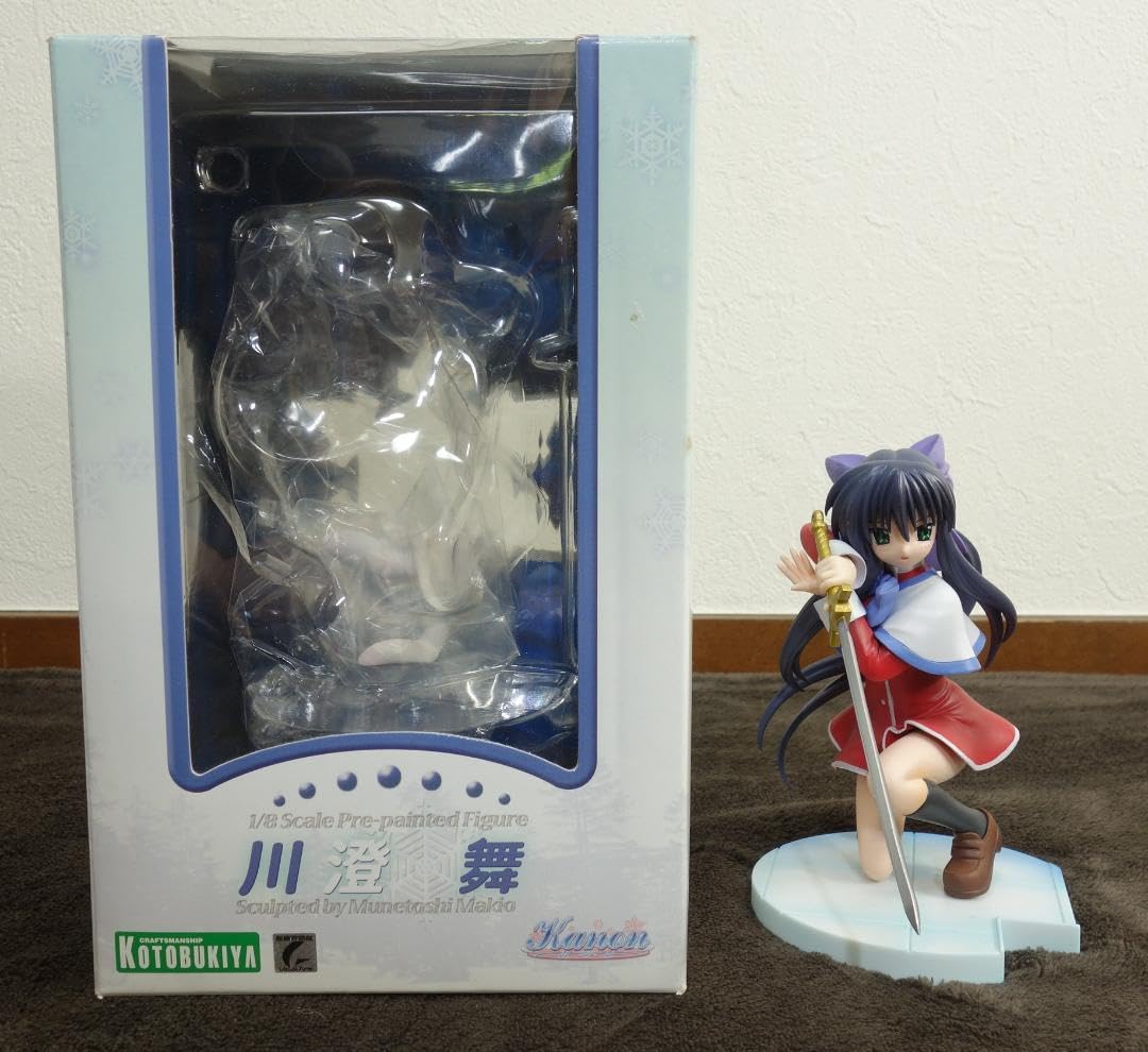 フィギュア 川澄舞 初回特典付き 未開封 箱訳あり Kanon 廃盤 Key 初回特典付き】 Kanon 川澄舞 1/8 完成品フィギュア[コトブキヤ