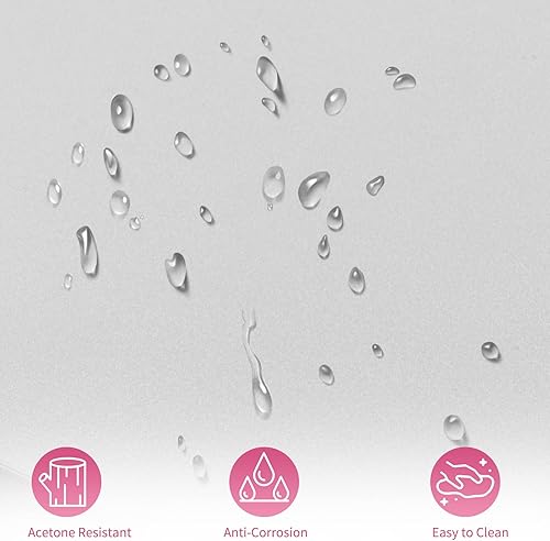 Miniatura 6 de OmySalon Mesa de manicura escritorio de uñas para tecnología de uñas, mesa de uñas, estación de salón de belleza con colector de polvo eléctrico