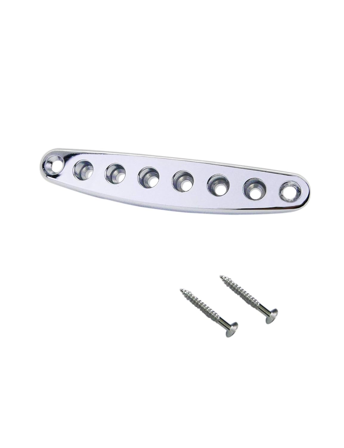 Guyker Guitar Bridge String Ferrule Bushing Plate Strings Thru Body