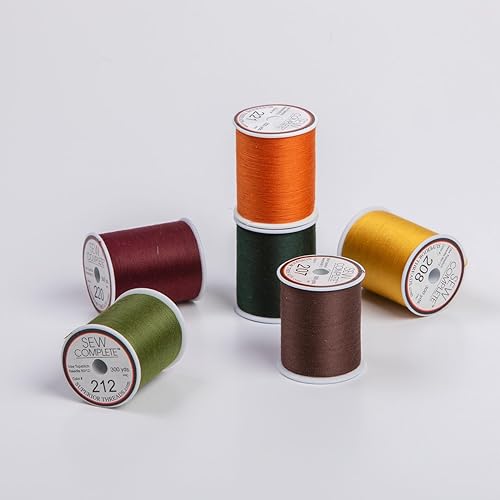 Miniatura 3 de Superior Threads Sew Complete Hilo de coser de poliéster para acolchado de 300 yardas, paquete de 6 unidades (rojo, blanco y azul)