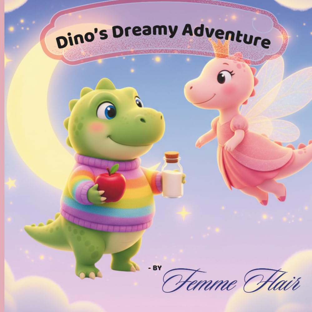 Dino's Dreamy Adventure: A Sweet Dream About Apples and Milk (Little Dino)