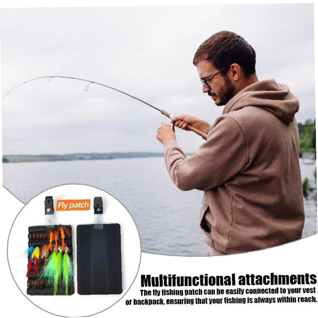 Amazon.co.jp: Toivexa リップル フォーム フライパッチ 釣りフックツール プレート ストリーム ロック タックルツール クリップ  釣り アクセサリー 乾燥ボード 黒 : スポーツ＆アウトドア