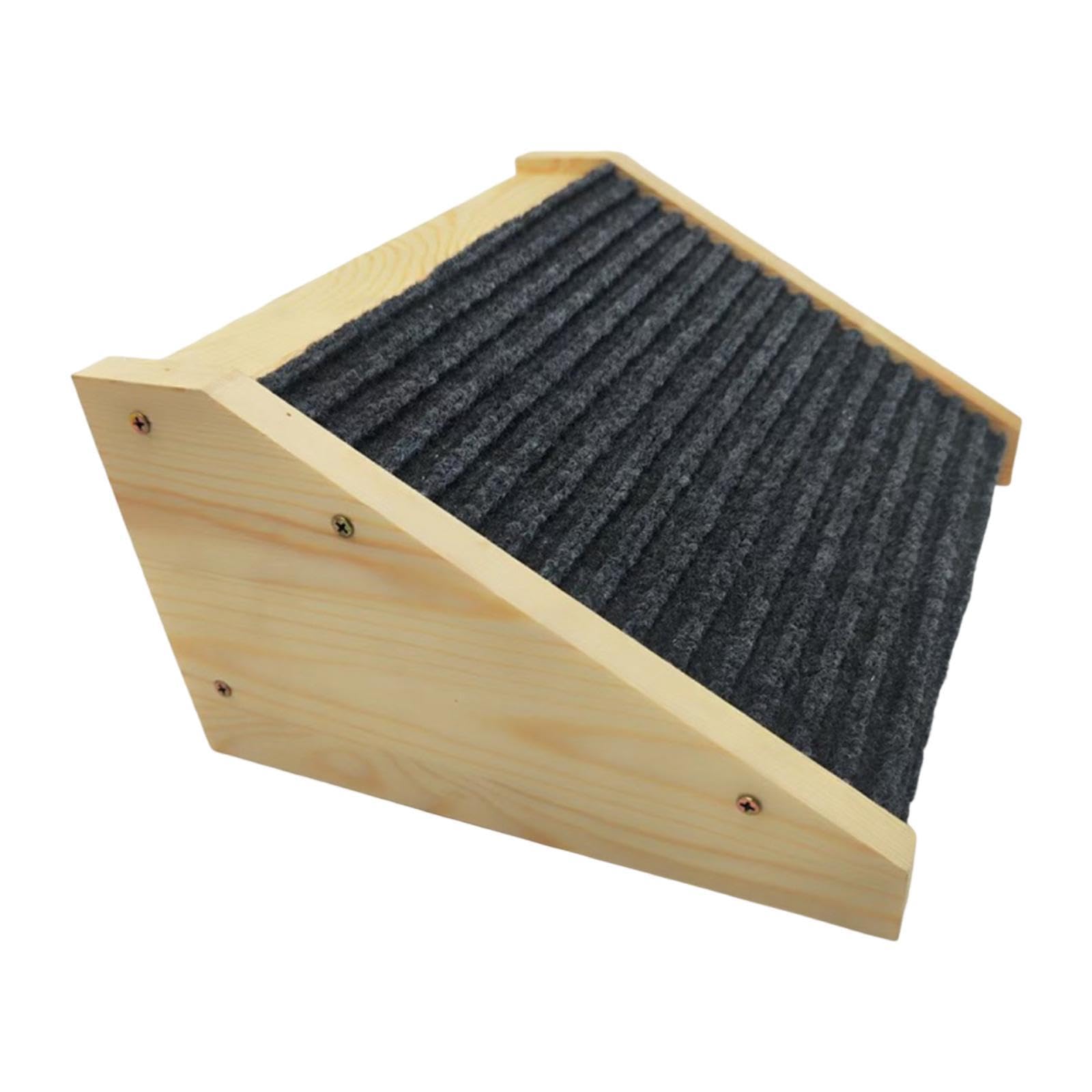 Rampa Antideslizante para Perros, Escalera para Gatos, Escalera Inclinada de Madera para Perros, para Sofá, Sillón O Camión.