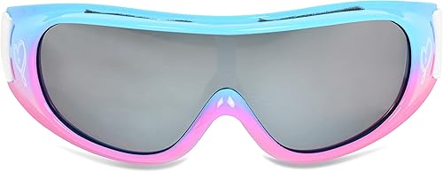 Miniatura 2 de JoJo Siwa Gafas de esquí para niñas y niños pequeños para deportes de nieve y snowboard (rosaazul)