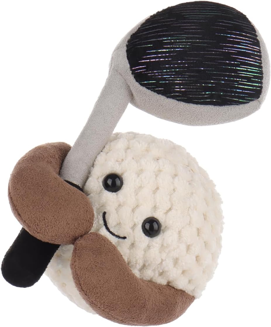 Apricot Lamb Happy Golf Stuffed Animals for Kids, Soft Cute Plush Toys for Baby Girl and Boy, Fluffy Happy Golf