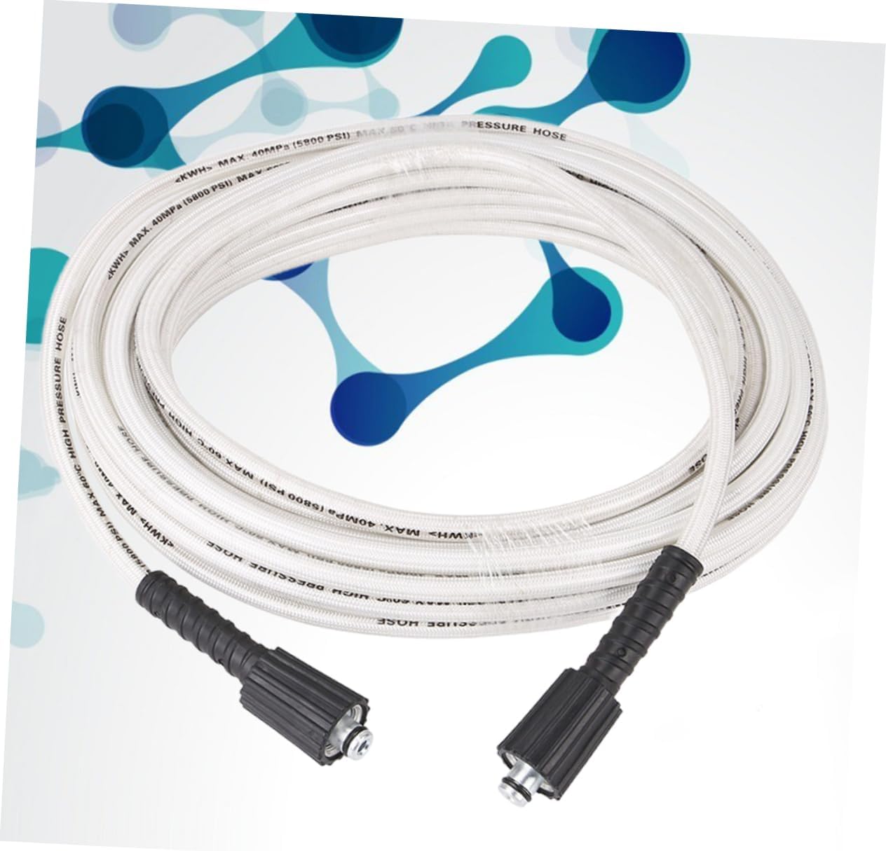 MERRYHAPY 1pc Internal Thread High Pressure Washer Hose Cleaning Extension for Garden Vehicle Use Compatible Pressure Washing Machines Easy to Connect