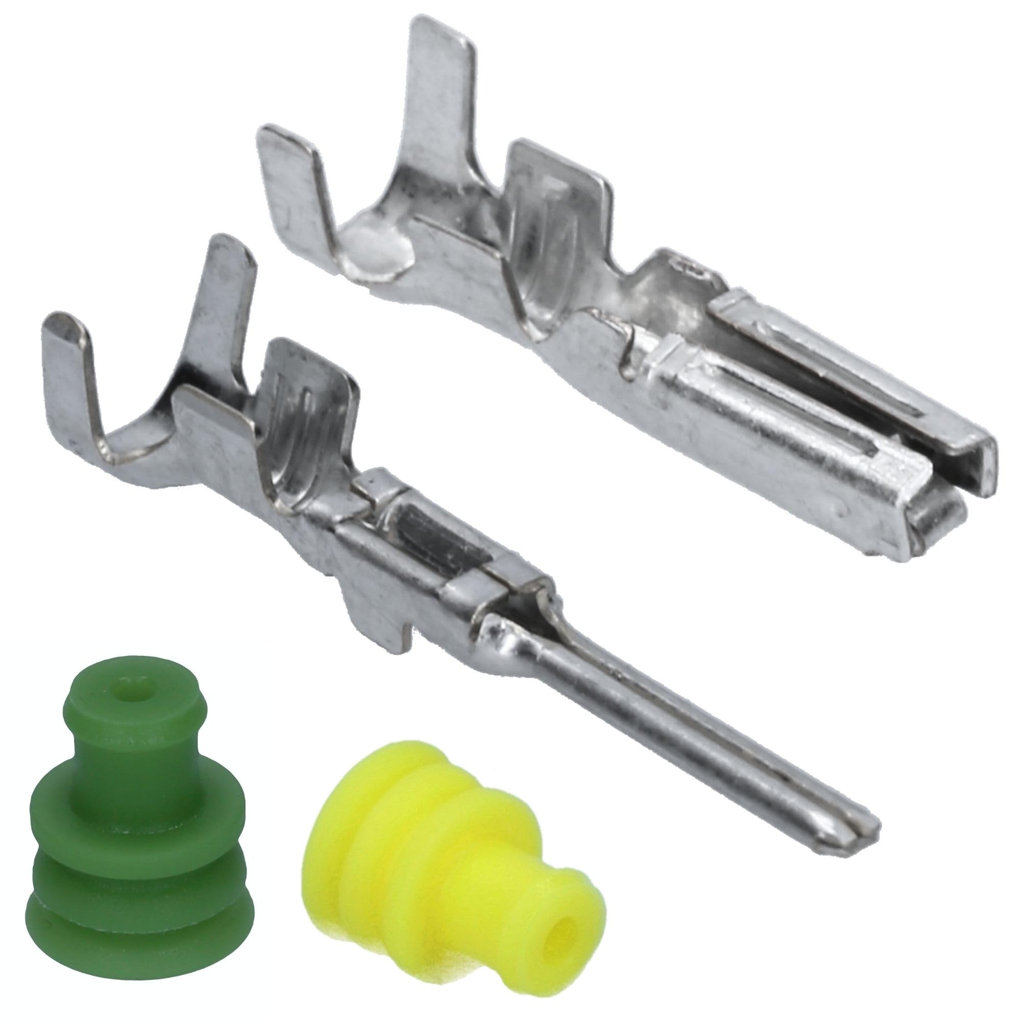 Kalitec KALI-1003 AMP Superseal Set 3-biegunowe złącze samochodowe 1,50 mm² I wodoodporne IP67 I olejoodporne szybkozłącze z poliamidu wzmocnionego włóknem szklanym do samochodu, motocykla