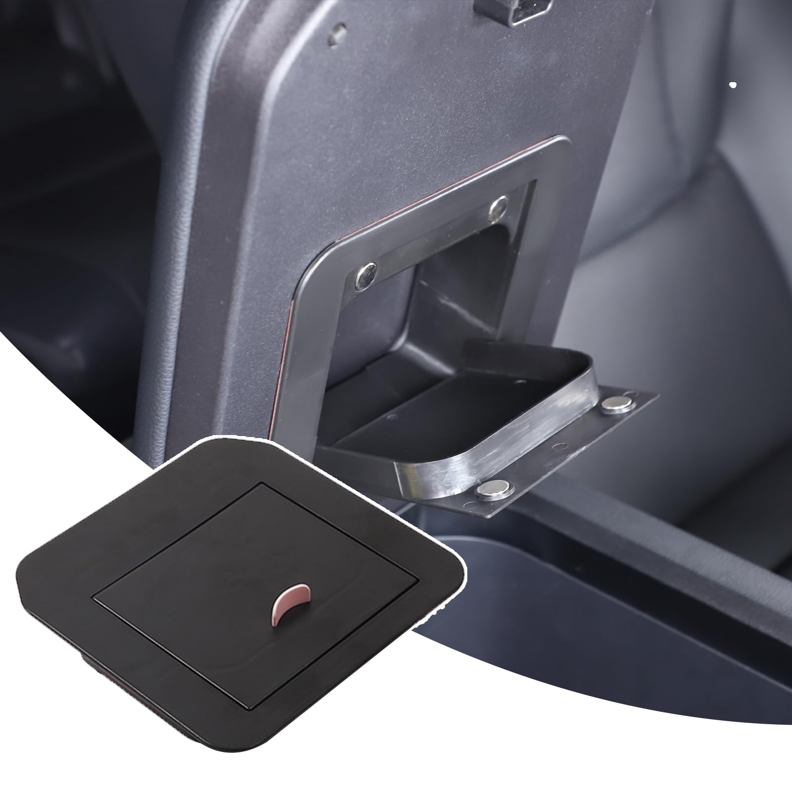 Center Console Armrest Storage Box Compatible with Toyota Land Cruiser 250 Prado J250 LC250 2024 2025 Accessories, ABS Center Console Organizer Armrest Storage Tray