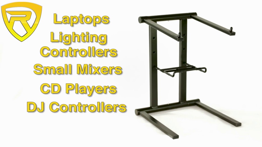 Amazon.com: Rockville RLS2400 Lightweight Folding DJ Laptop Stand