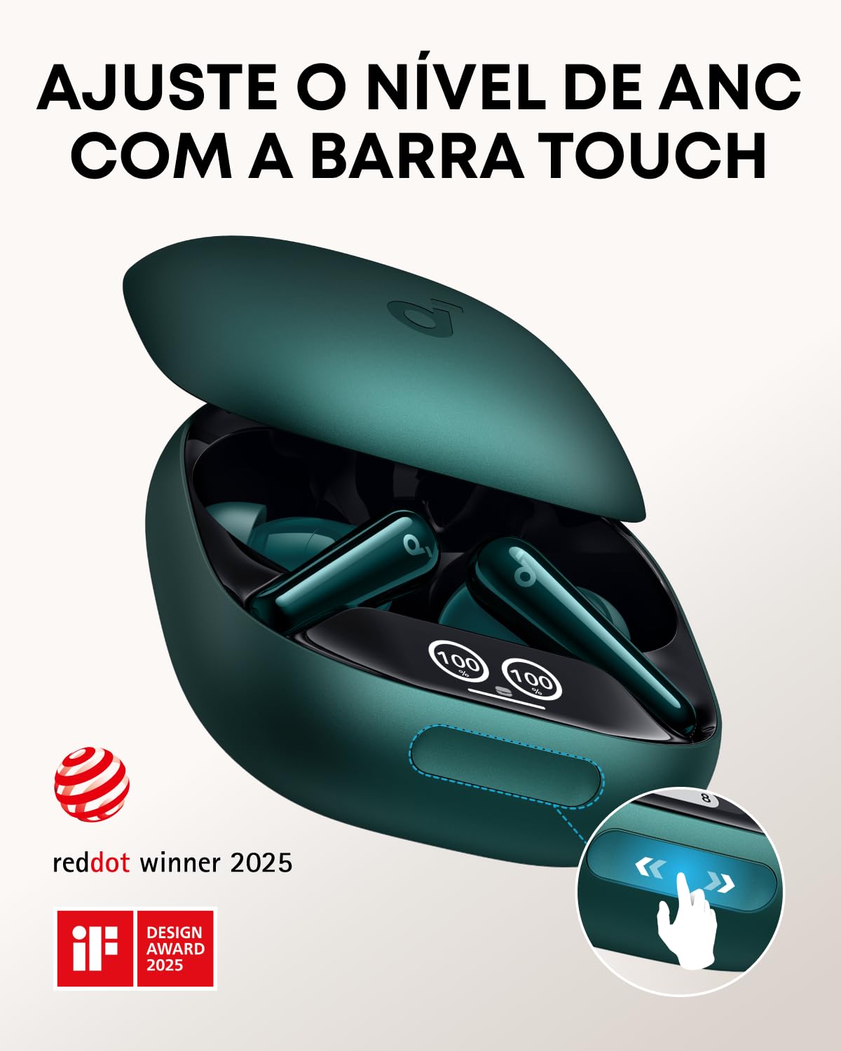 soundcore Liberty 4 Pro da Anker, Fone de Ouvido Bluetooth 5.3