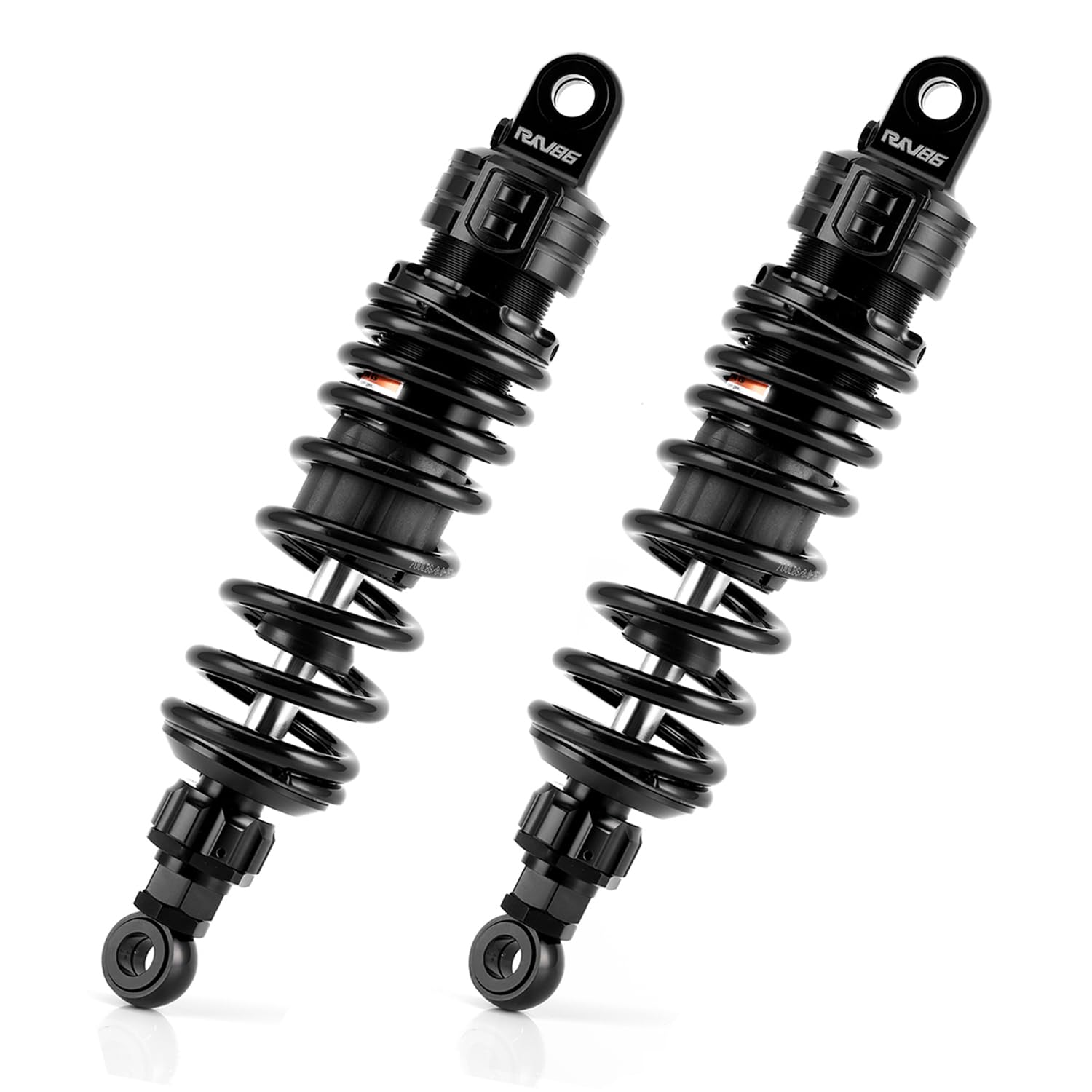 Amazon.com: RKV86 Adjustable 295mm Rear Shock Absorbers for Harley
