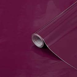 Forrar Muro Exterior d-c-fix vinilo adhesivo muebles baya unicolor brillante autoadhesivo impermeable decorativo para cocina, armario, puerta, mesa papel pintado forrar rollo láminas 45 cm x 2 m