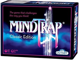 Mindtrap Classic Edition by Outset Media - Game of Puzzles, Mysteries, Conundrums and Trick Questions - Family Game - Lateral Knowledge Developer - Ages 12 and Up…