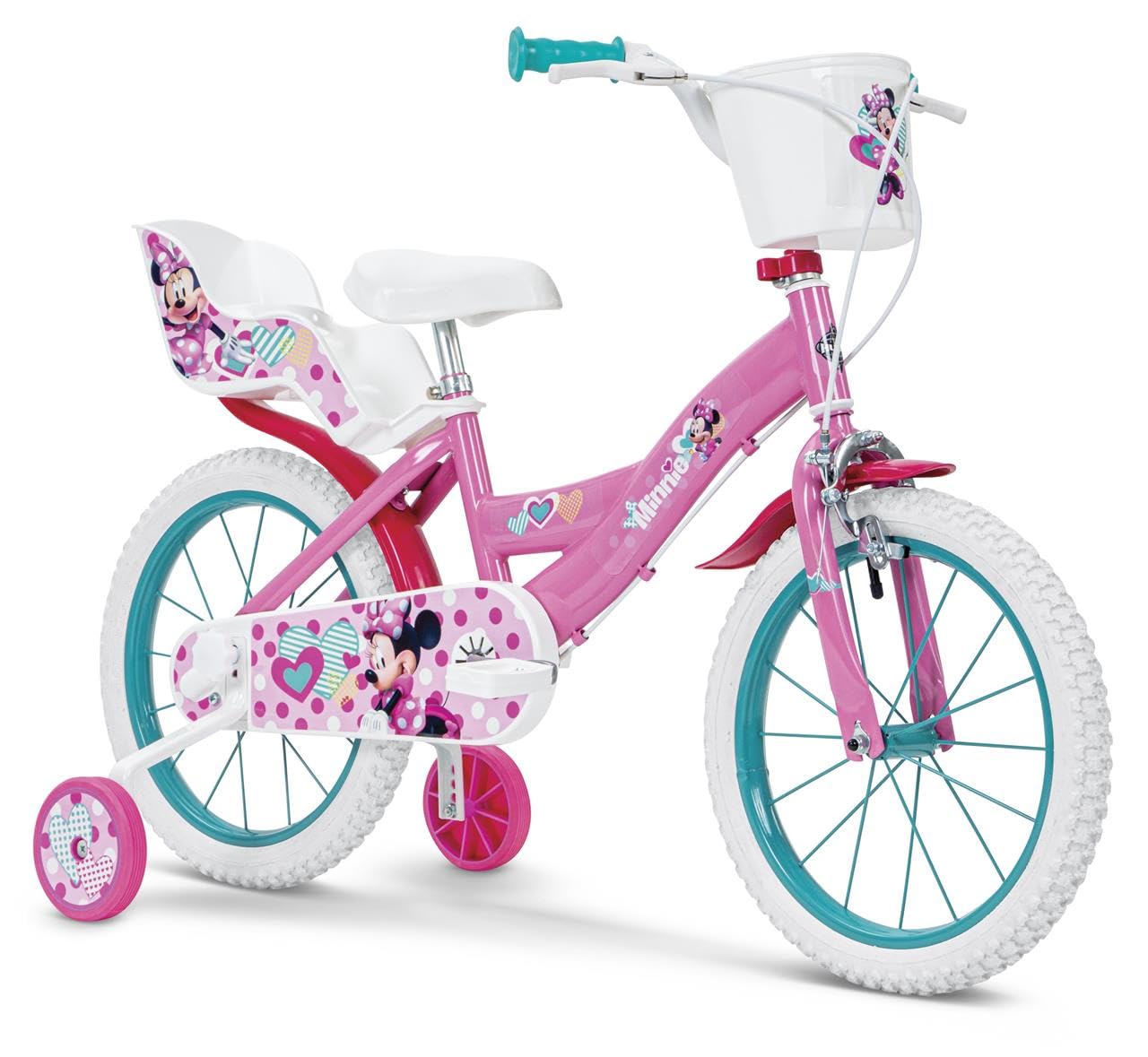 TOIMSA Bicicletta 16" Minnie Huffy 5/8 anni