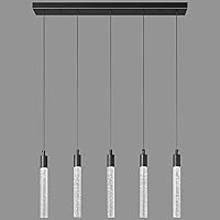 Vista 42 de Kitchen Island Lighting Modern Light Fixture Kitchen Island Pendant Light Dimmable LED Chrome Mini Pendant Lighting Dinning Room Living Room Chrome