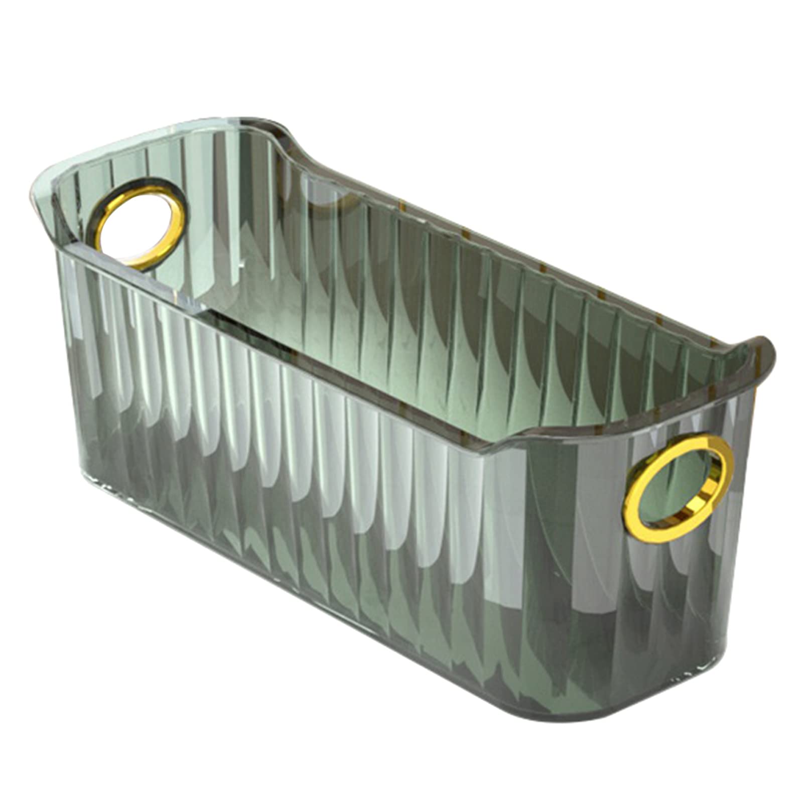 CRFFZ Desktop Light Luxury Cosmetic Storage Box Multipurpose Container Organizer Boxes for Cosmetics Jewelry Earrings Cosmetic Storage Box Organizer