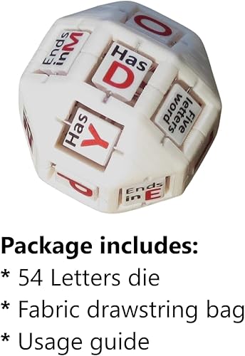Juego de patentes Die para juegos de Scattegories