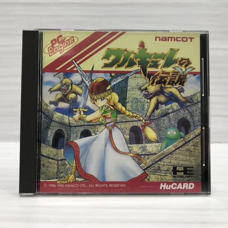 BANDAI NAMCO Entertainment - 【当時品】ワルキューレの伝説　PCエンジン Huカードソフト Amazon.co.jp: 保護クッション付 ワルキューレの伝説 PCE