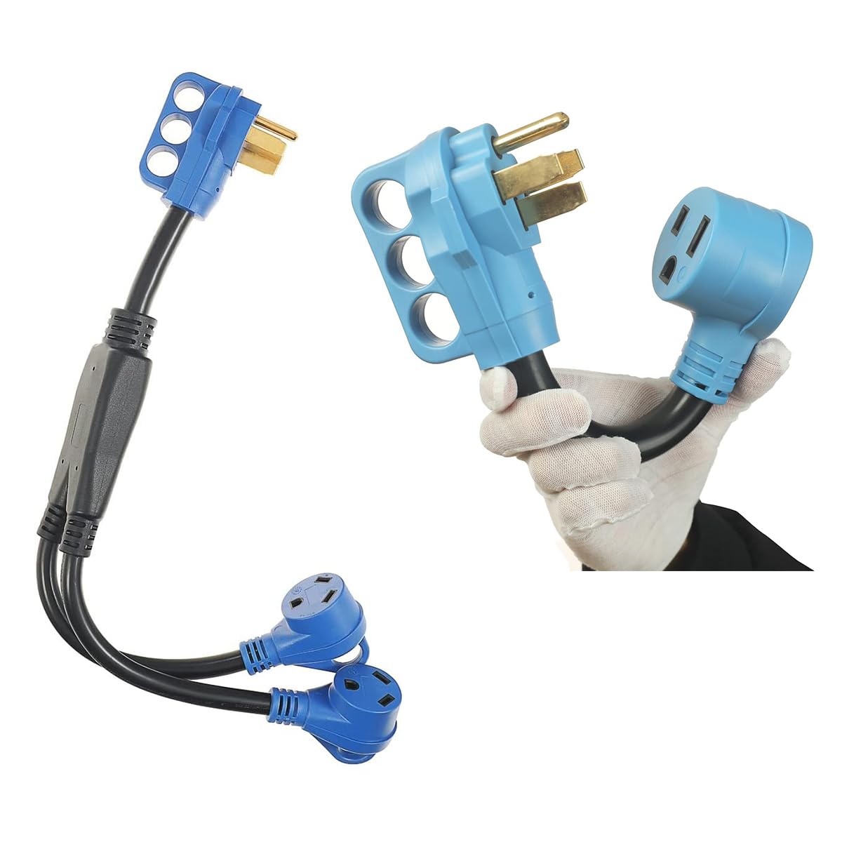 Kit De Câblage Parallèle Pour Générateur RV 50A - Prises NEMA 14-50R, L5-30R, TT-30R