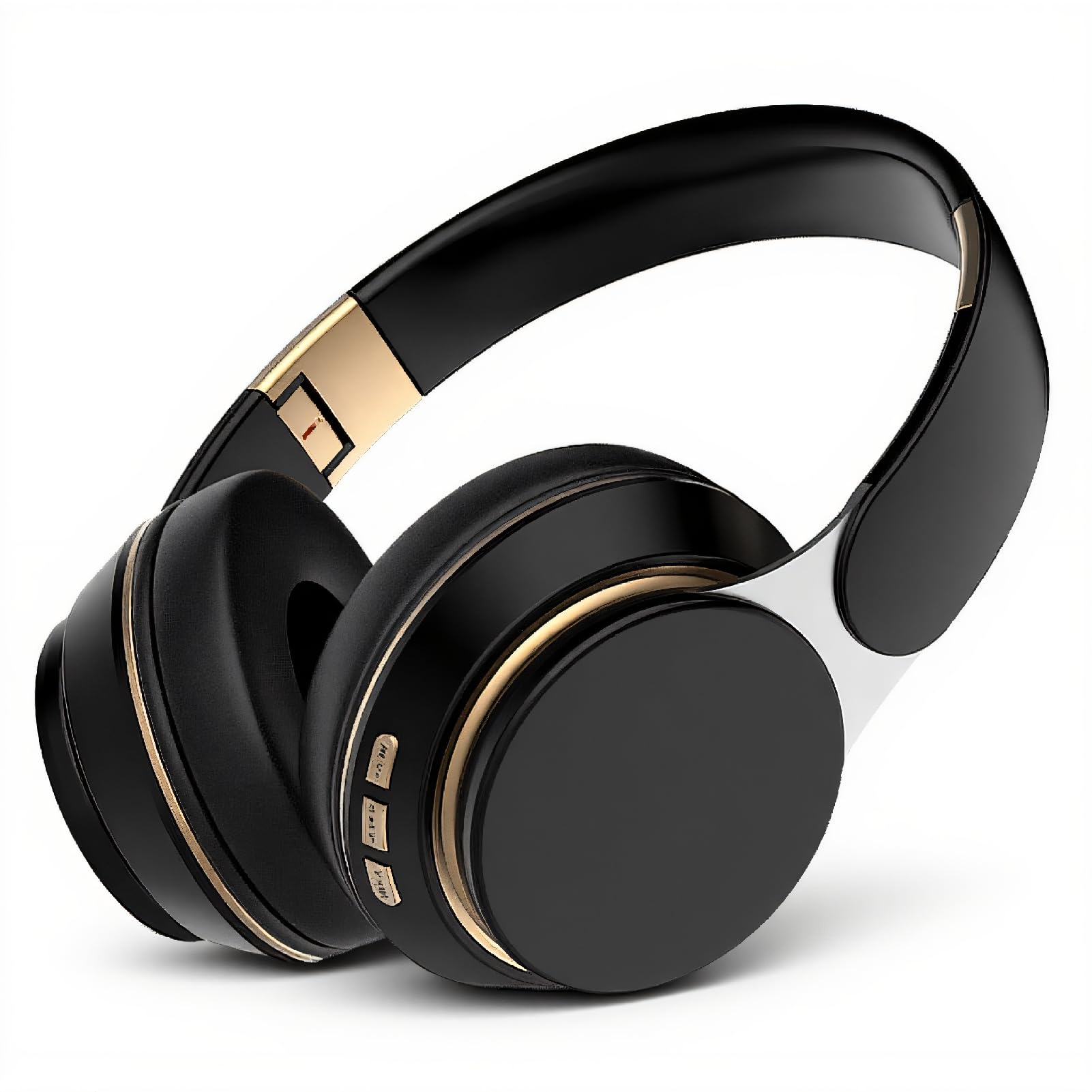 Bluetooth-Ohrhörer weiss ohne KabelStereo-Deep-Bass-Wireless-NFC