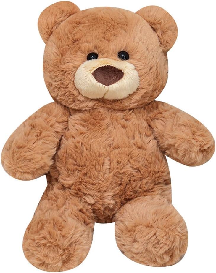 Hgplvxj Teddy Bear Stuffed Animals, 10 Inches Teddy Bear Plush Toy Birthday Christmas Valentine’s Day Gift for Kids Girlfriend (Brown)