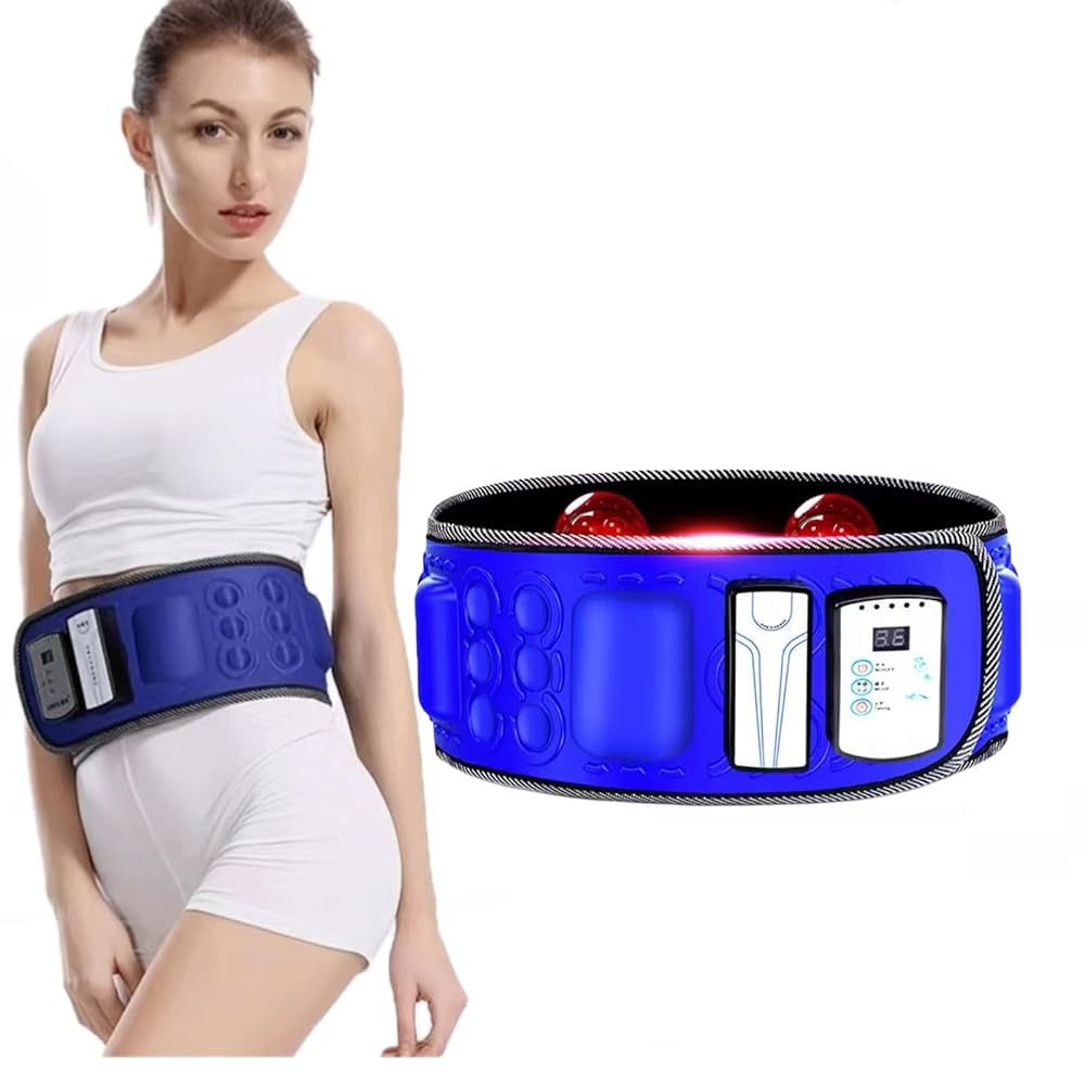 Waist Fat Burning Massage Belt ダイエットベルト Electric Slimming Belt Fat Burning Belt Belly Fat Burner