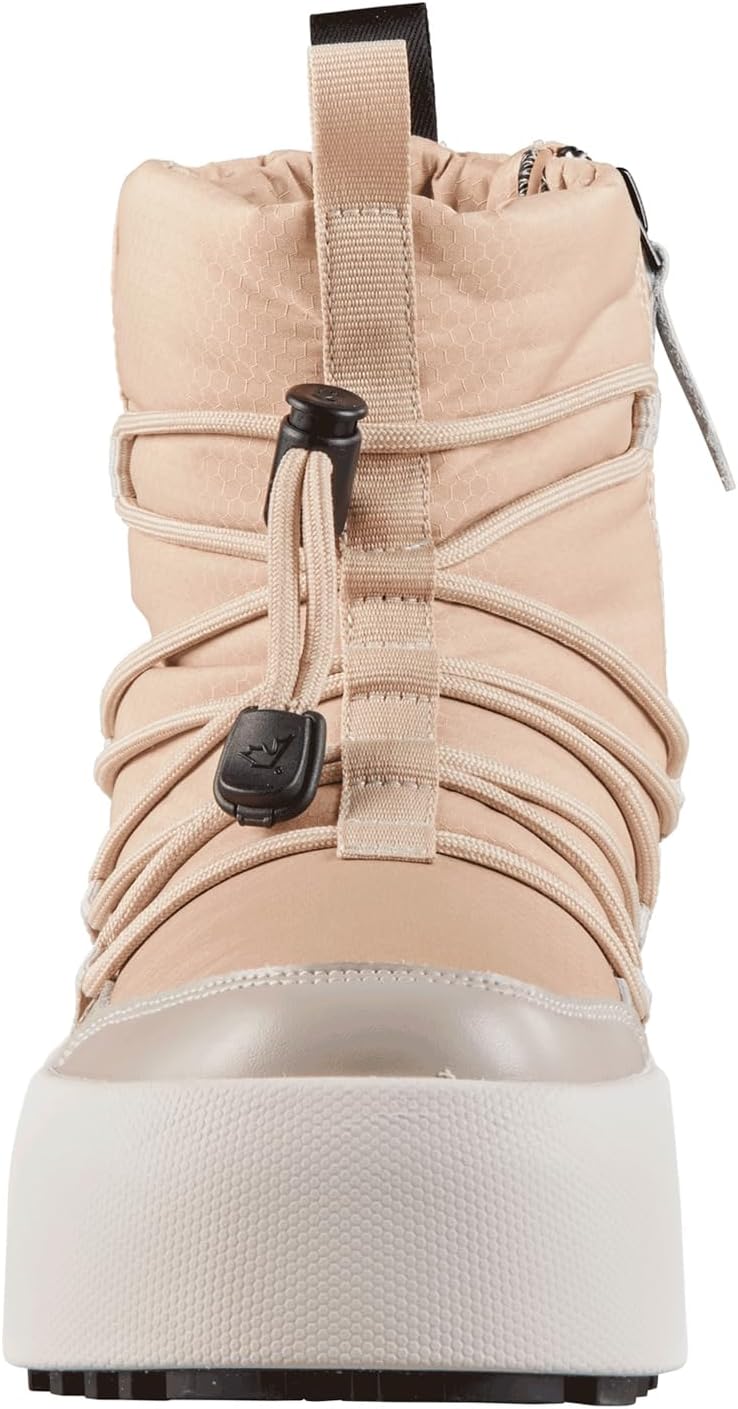 Baffin Women's ROSA Waterproof Insulated Low-Height Outdoor Snow Boots w/Slip-Resistant Platform Base & Polar Rubber Outsole