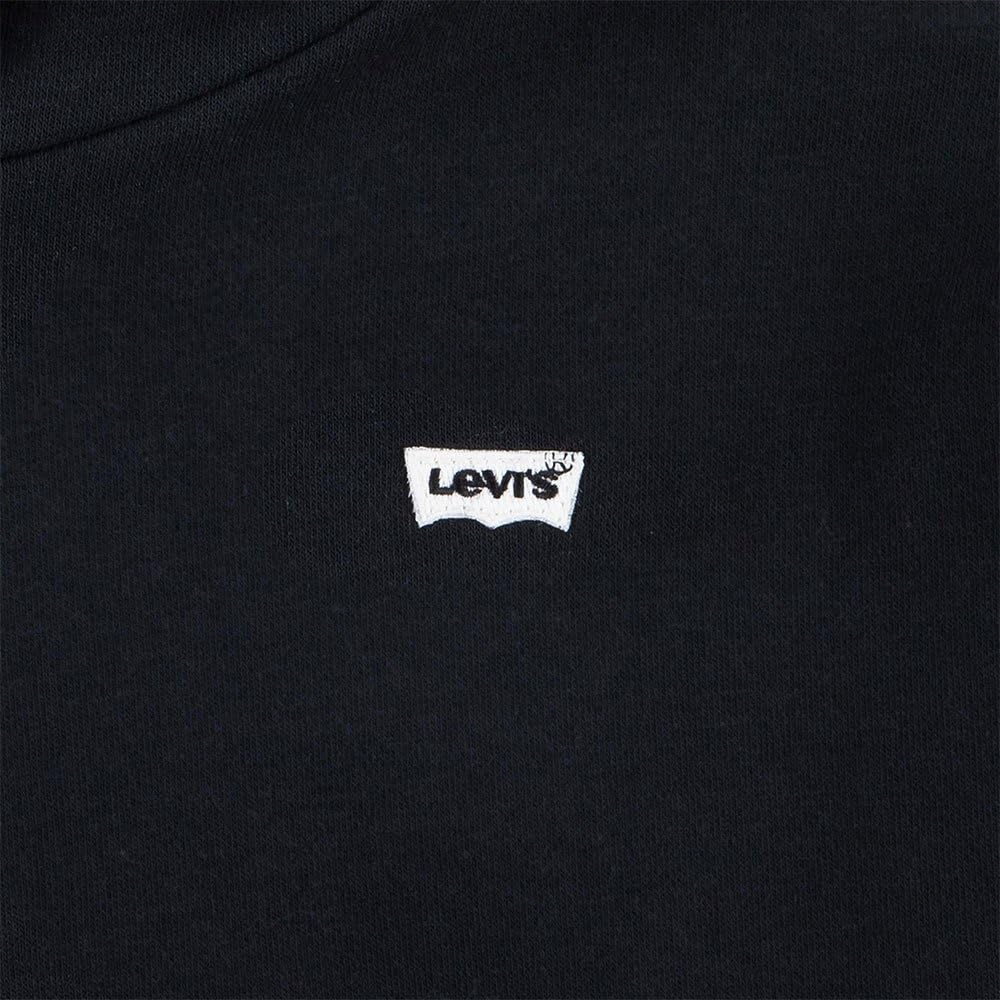 Levi's LVG Batwing Chest Hit Hoodie, Sudadera con Capucha Bebé-Niñas, Jet Black,