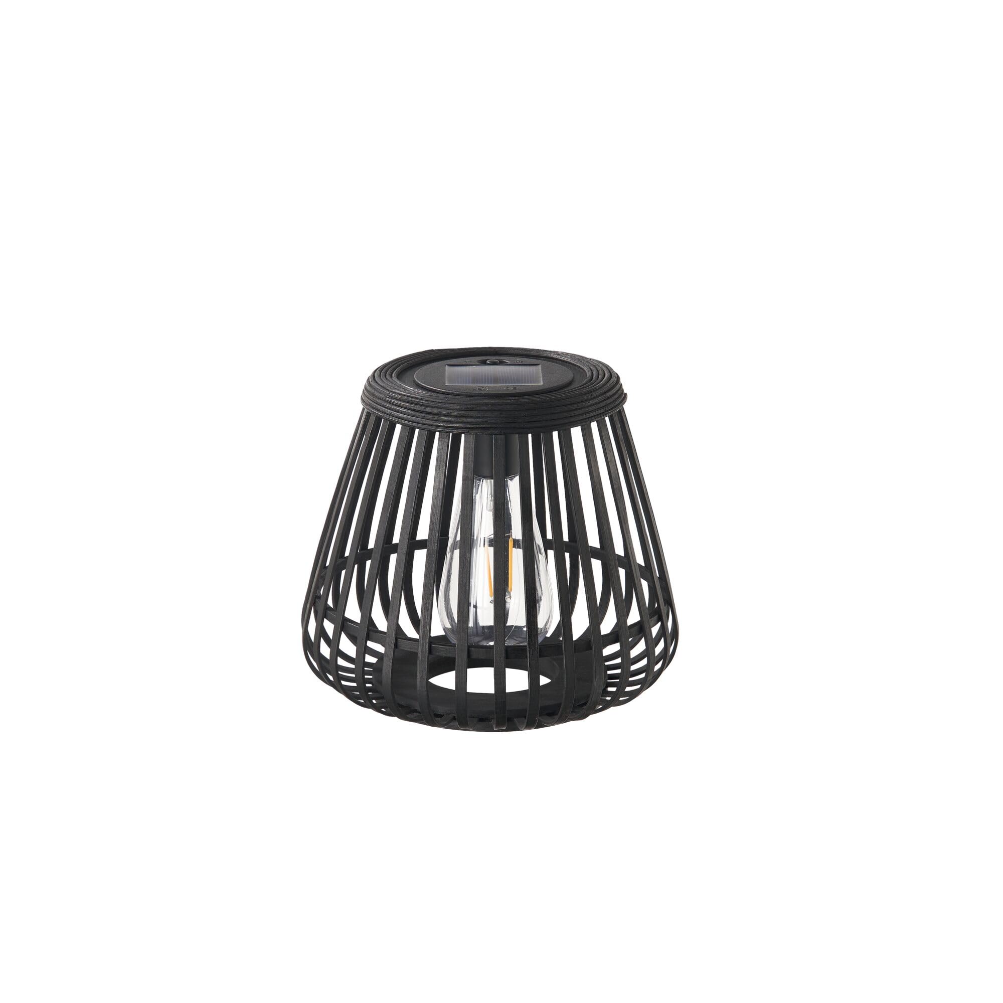 Paulmann Pauleen 48343 Glimmer Solar Lantern IP44 2700K 7lm Black Solar luminaire
