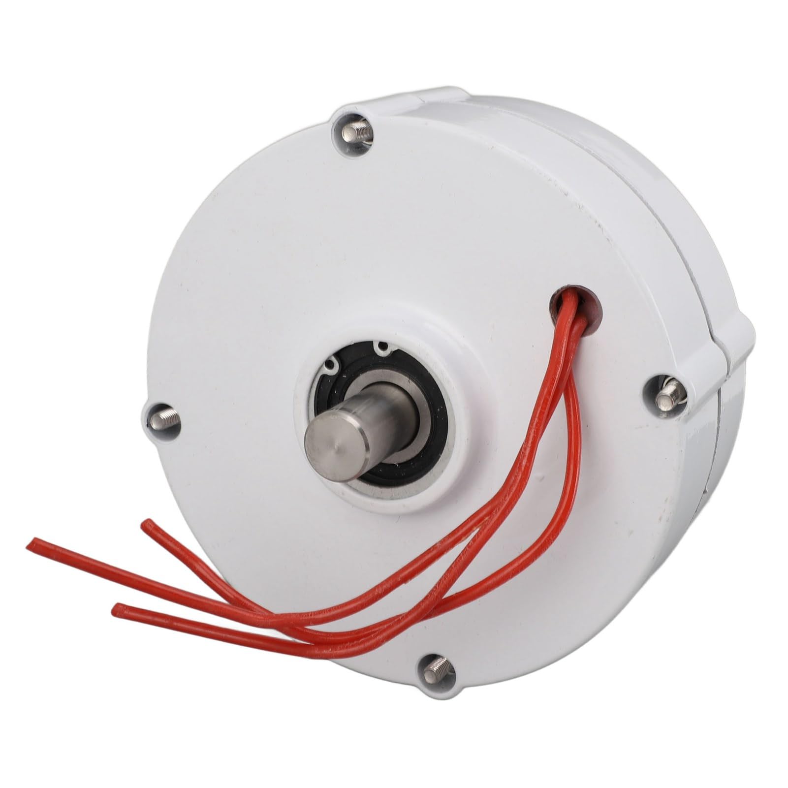 YWBL-WH Alternatore a Magneti Permanenti CA Trifase, Generatore di Motore Elettrico in Lega di Alluminio 12 V 100 W, Lubrificazione a Grasso, Compatto 14 X 14 Cm per Uso Domestico in Turbine Eoliche
