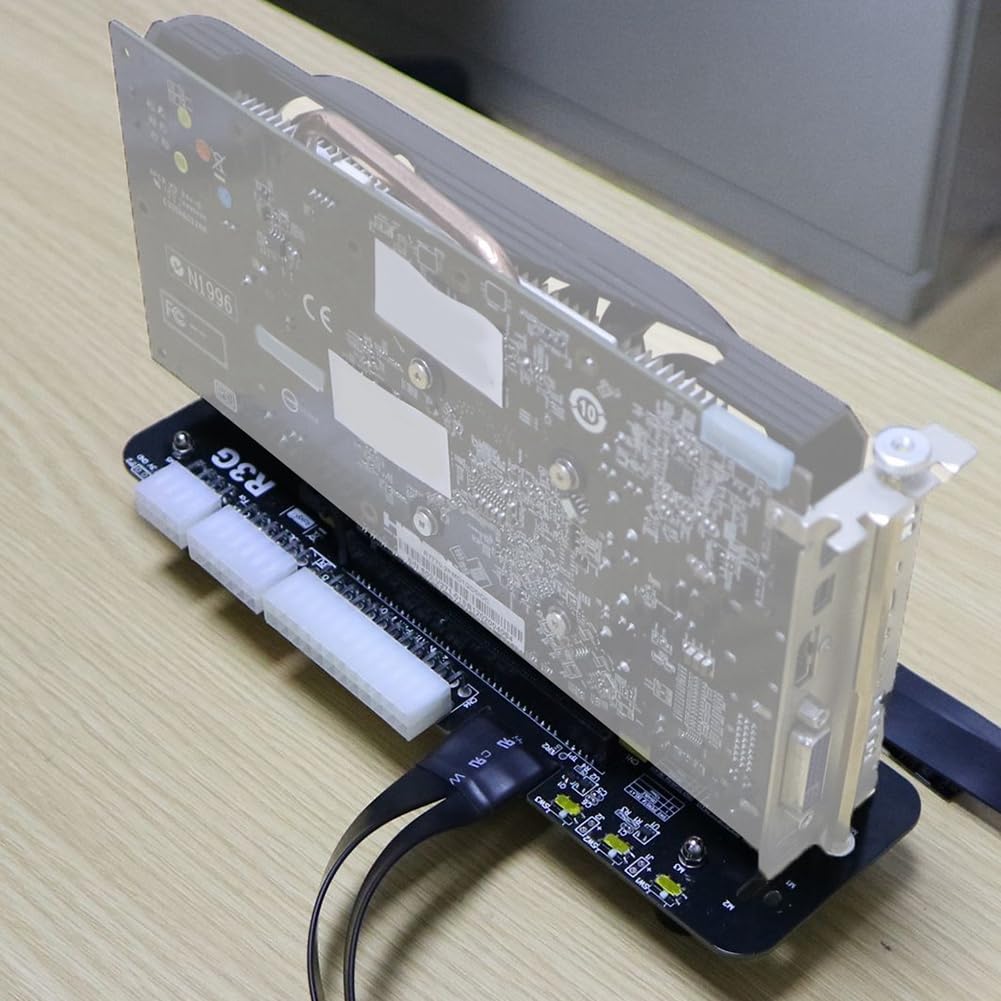 Zewnętrzna stacja dokująca do karty graficznej R43SG M.2 Nvme PCIe4.0X4, odpowiednie dla NUC/ITX / / Laptop 50 cm